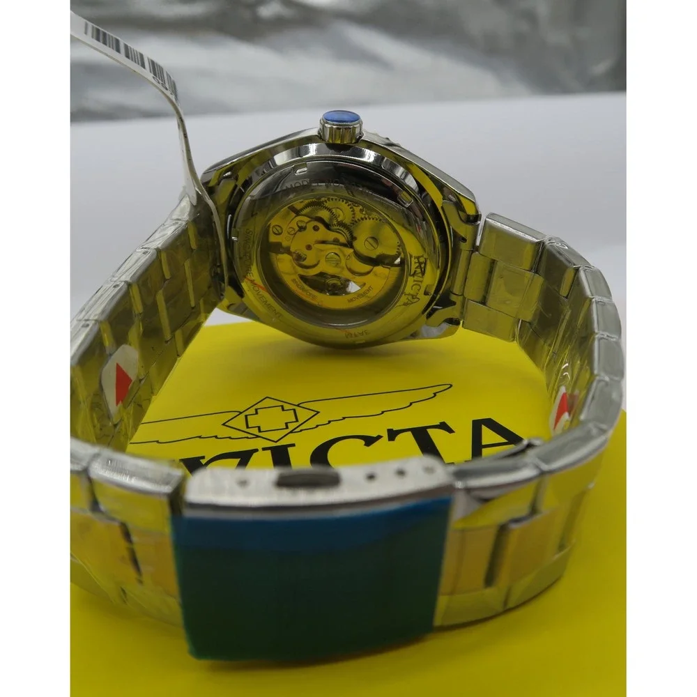 Invicta Objet D Art Glyph Automatic Men's Watch w/ Skeleton Dial - 43mm Two Tone